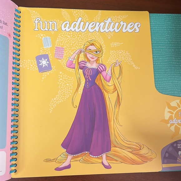 Girl Power Disney Princess Spiral Bound - A personalized journal/activity book! - Picture 11 of 16